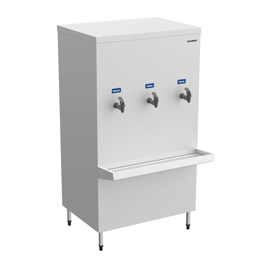 Bebedouro Industrial 100 Litros Inox Aquamax PAD100 com Filtro e Kit