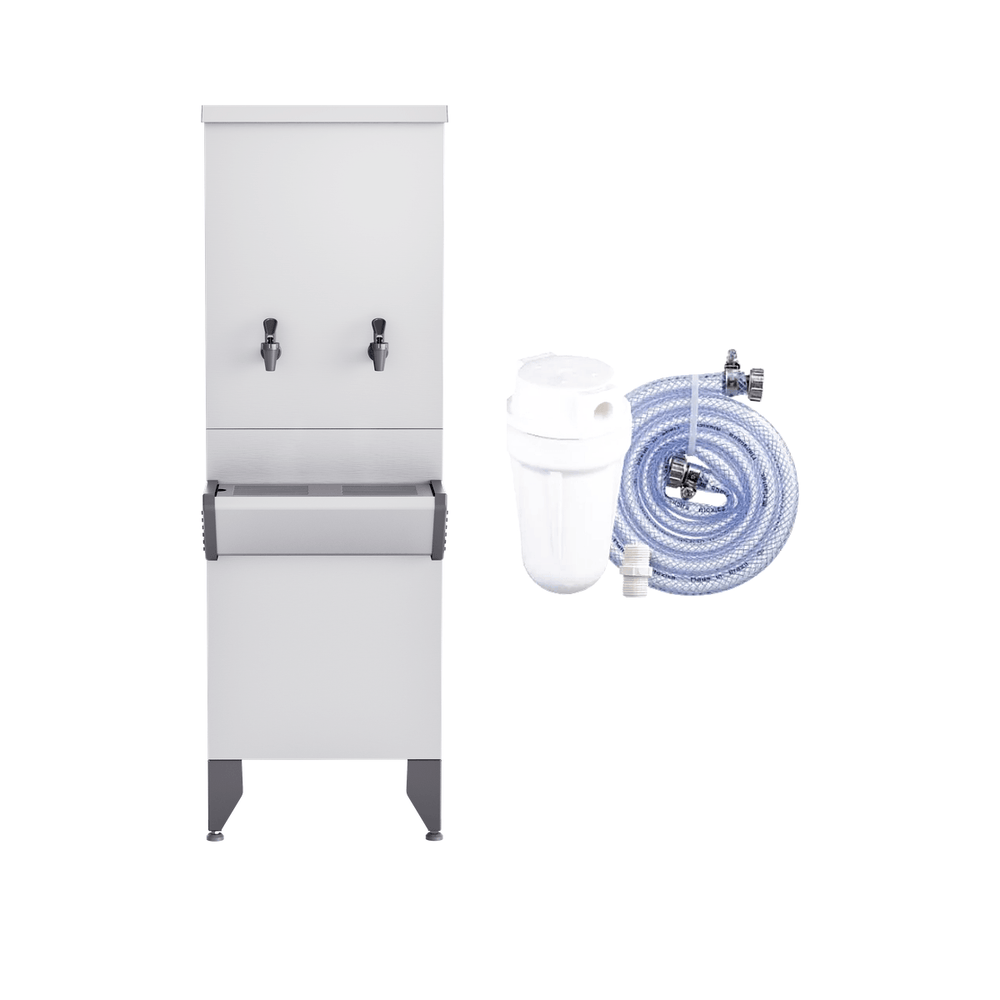 Bebedouro Industrial 25 Litros Inox Aquamax NEO025 com Filtro e Kit