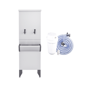 Bebedouro Industrial 25 Litros Inox Aquamax NEO025 com Filtro e Kit