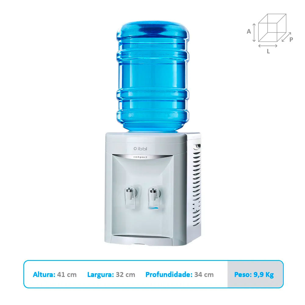 Bebedouro de Garrafão IBBL Compact Branco