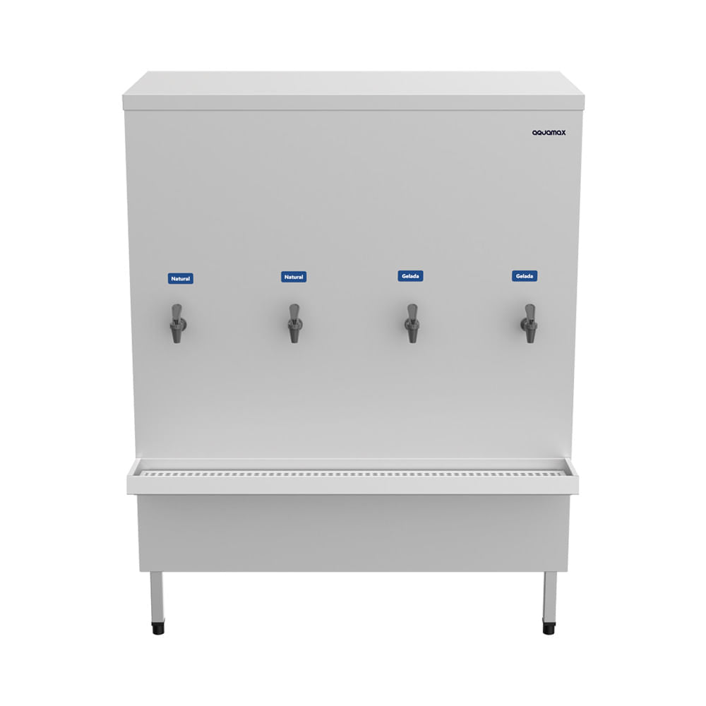 Bebedouro Industrial 200 Litros Inox Aquamax PAD200 com Filtro e Kit