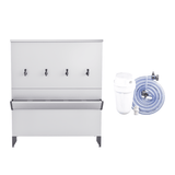 Bebedouro Industrial 200 Litros Inox Aquamax NEO200 com Filtro e Kit