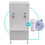 Bebedouro Industrial 50 Litros Inox Aquamax PAD050 com Filtro e Kit